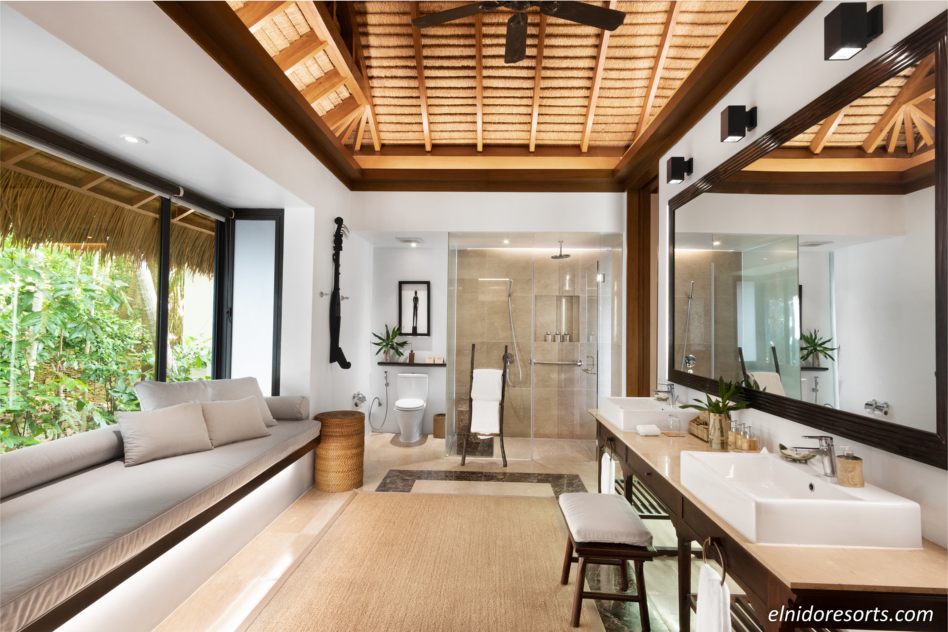 5 Star Exclusive Canopy Villa on Pangulasian Island Resort, El Nido Villa 1012