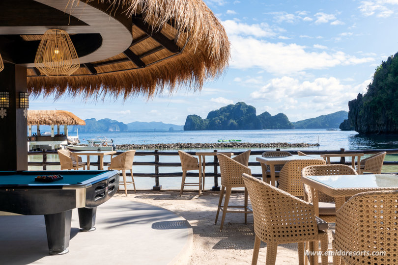 The Ultimate Deluxe Seaview Cottage on Miniloc Island Resort, El Nido Cottage 1016