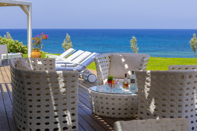 5 Star Villa Protaras Beachfront Dream - Ultimate Seafront Escape