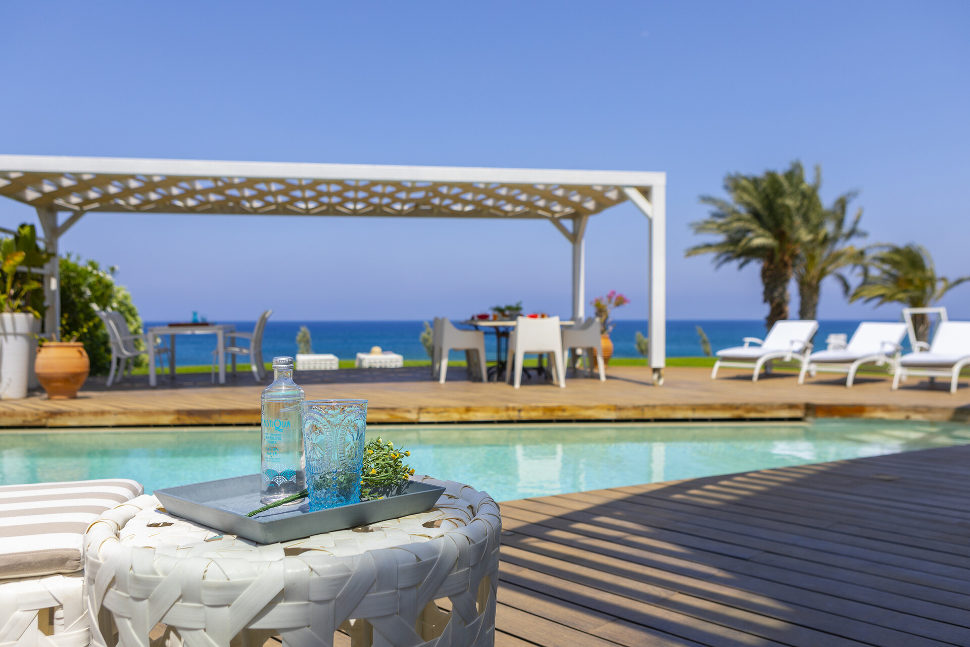 5 Star Villa Protaras Beachfront Dream - Ultimate Seafront Escape