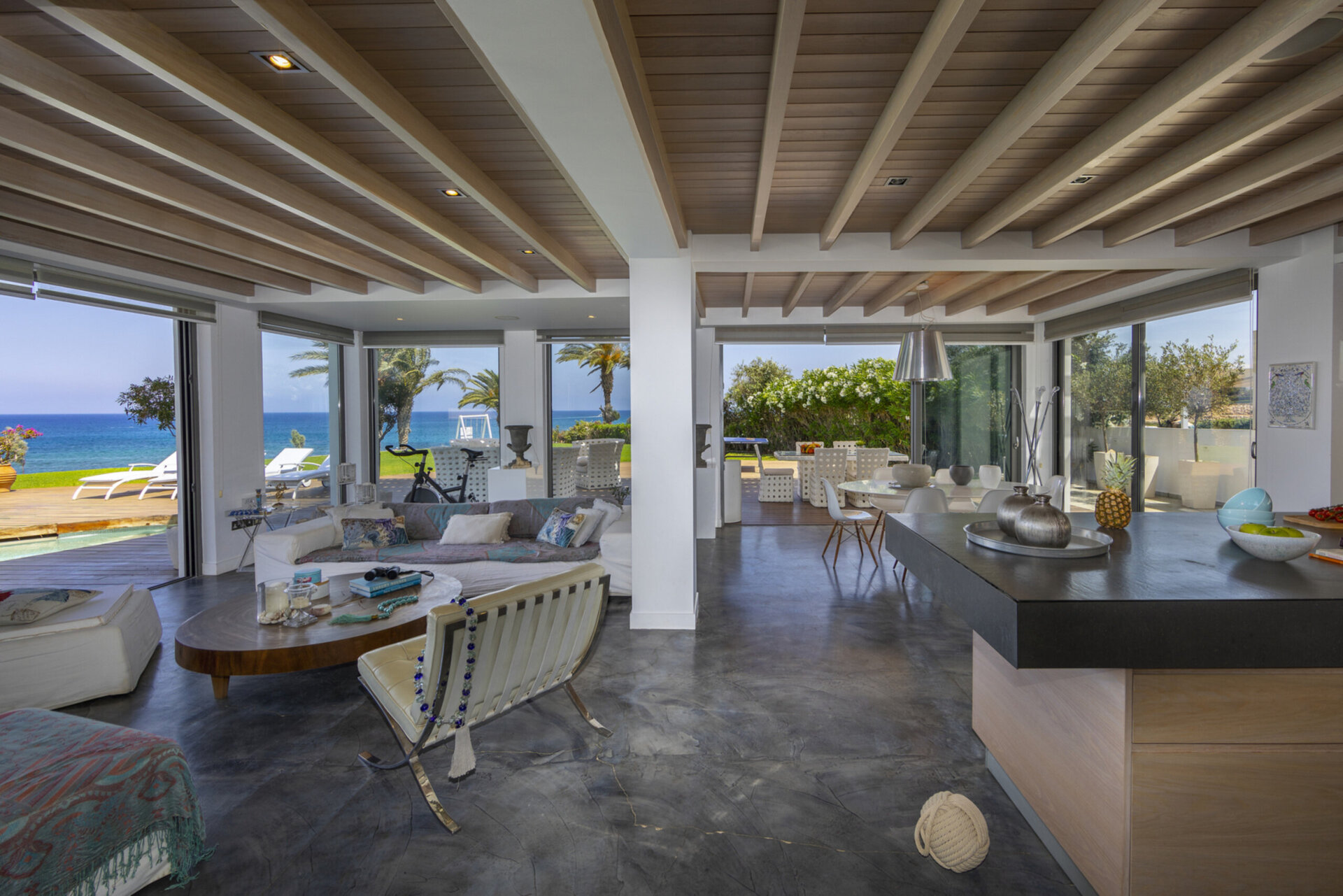5 Star Villa Protaras Beachfront Dream - Ultimate Seafront Escape