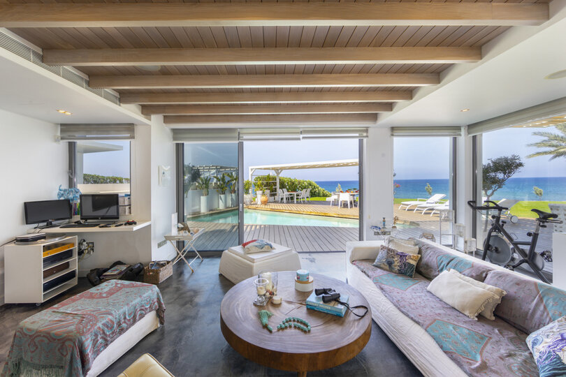 5 Star Villa Protaras Beachfront Dream - Ultimate Seafront Escape