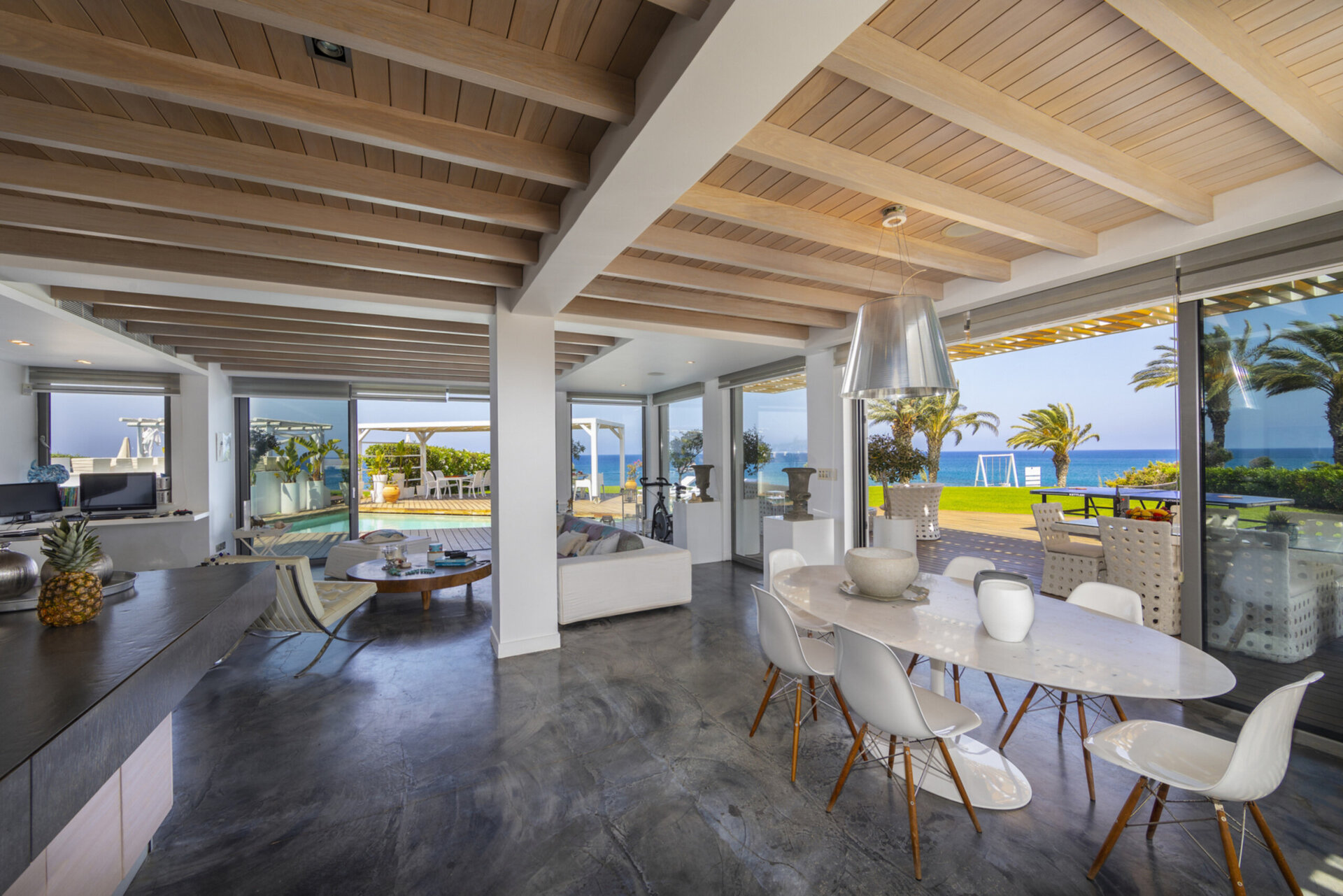 5 Star Villa Protaras Beachfront Dream - Ultimate Seafront Escape