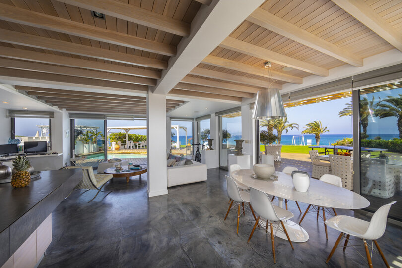 5 Star Villa Protaras Beachfront Dream - Ultimate Seafront Escape