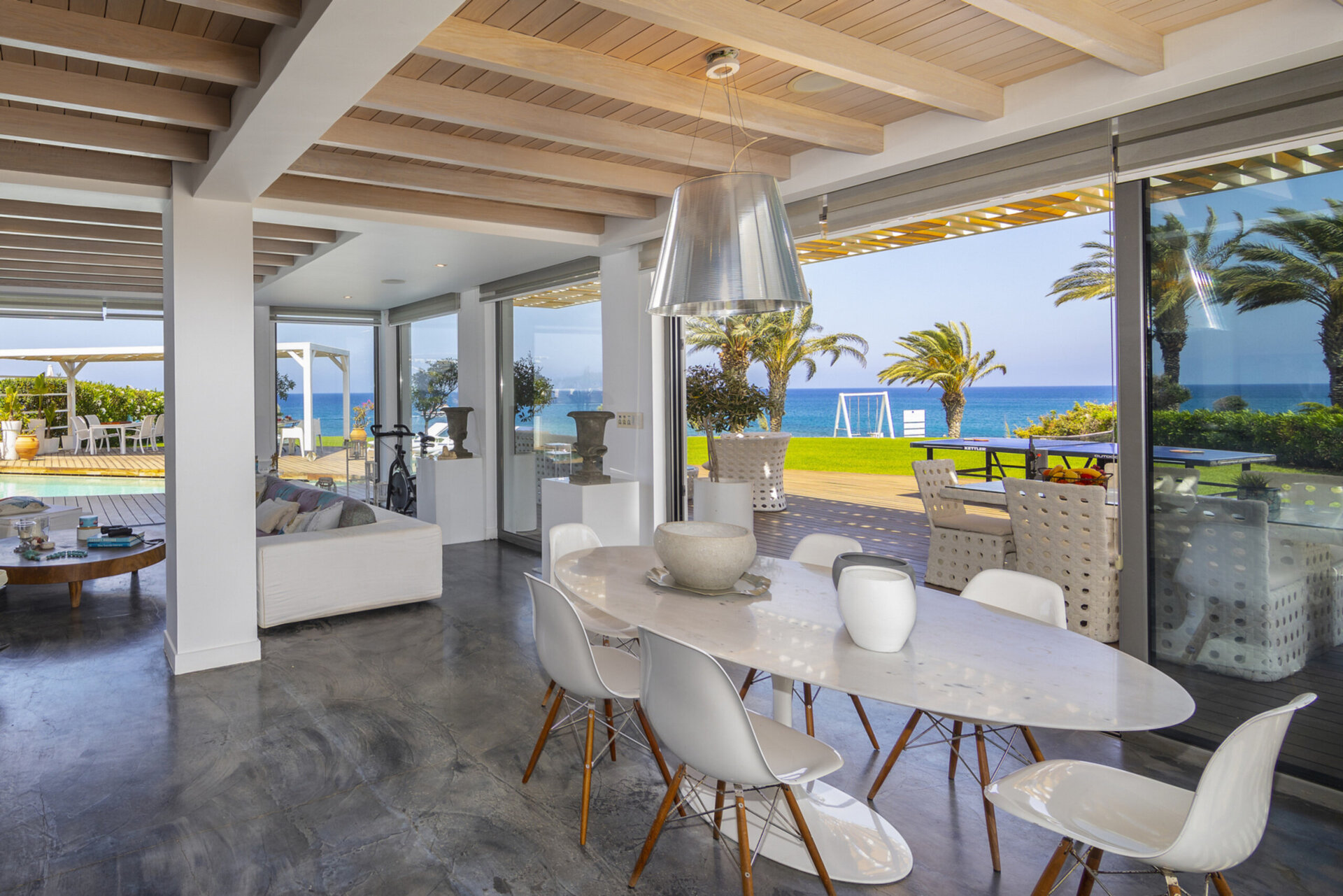 5 Star Villa Protaras Beachfront Dream - Ultimate Seafront Escape