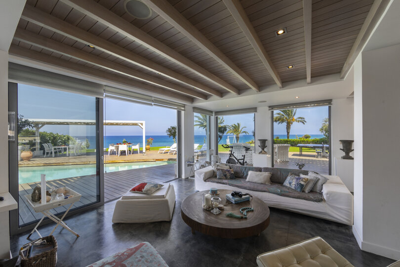 5 Star Villa Protaras Beachfront Dream - Ultimate Seafront Escape