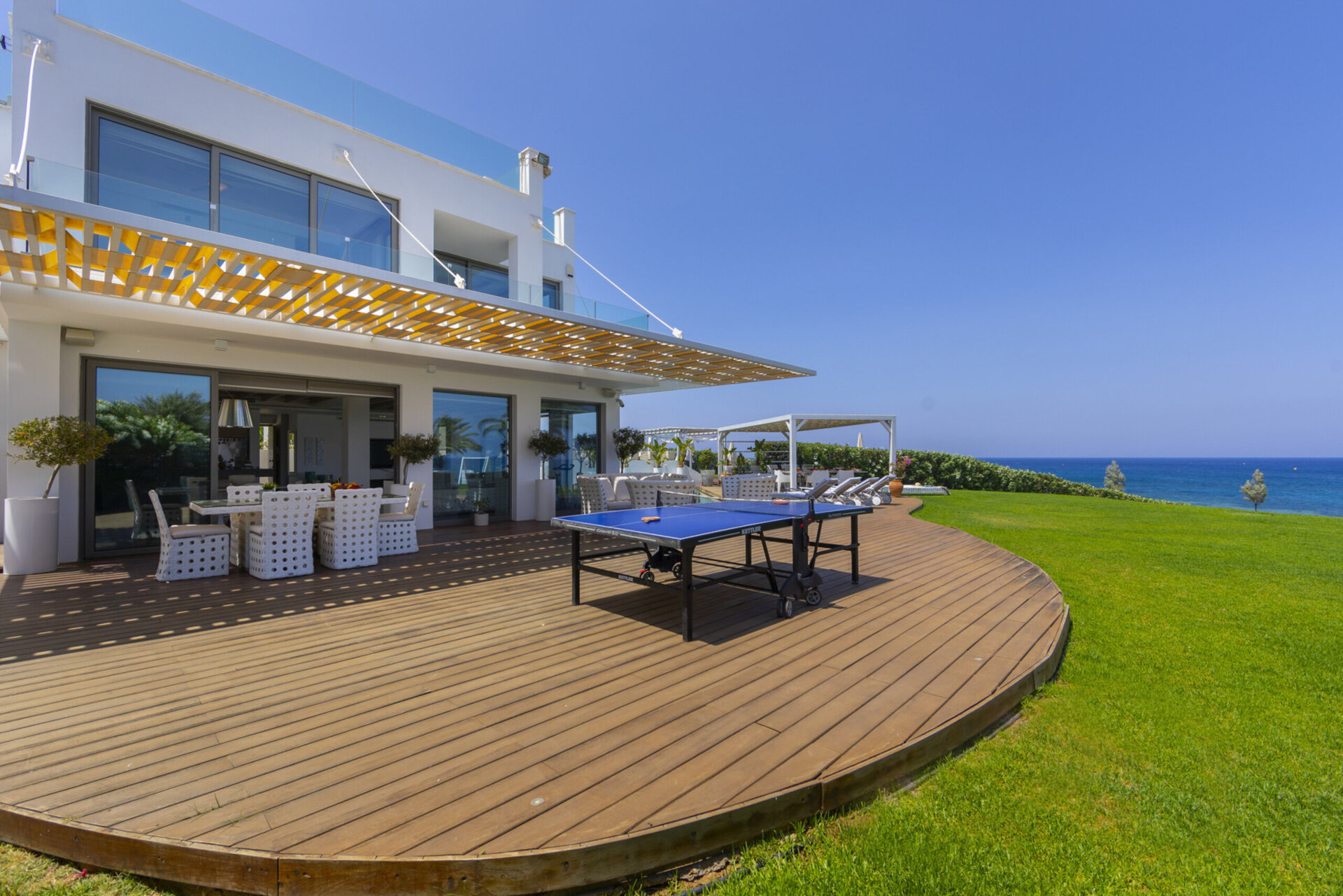 5 Star Villa Protaras Beachfront Dream - Ultimate Seafront Escape