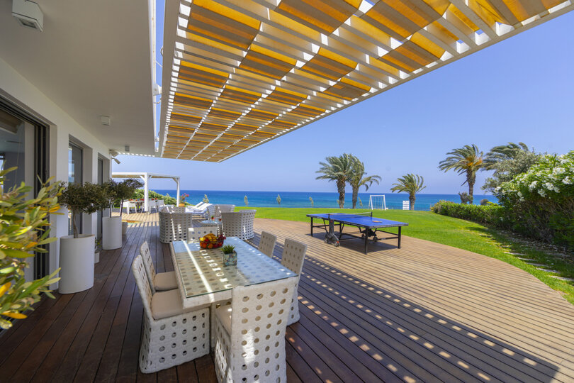 5 Star Villa Protaras Beachfront Dream - Ultimate Seafront Escape