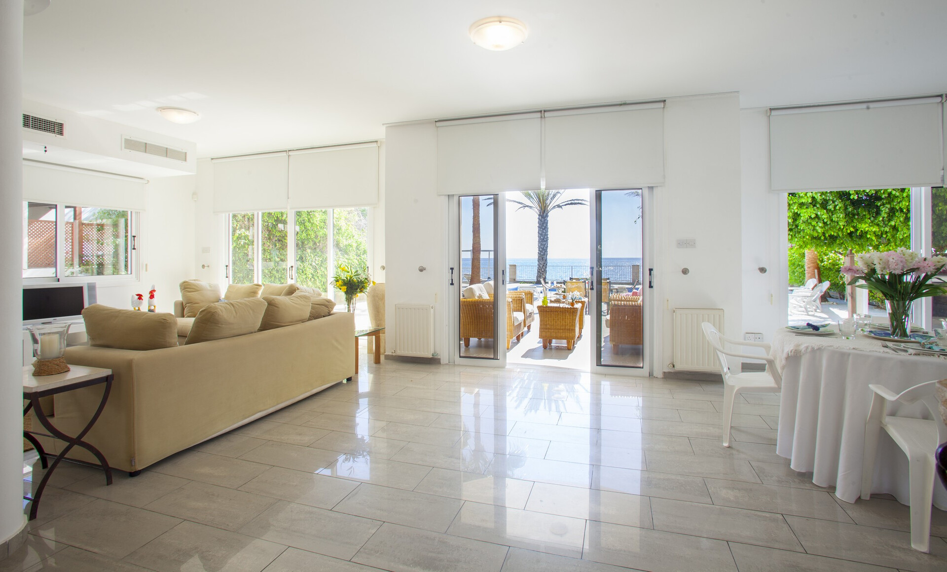 Imagine Your Family Renting This Luxury Beachfront Villa, Larnaca Villa 1399