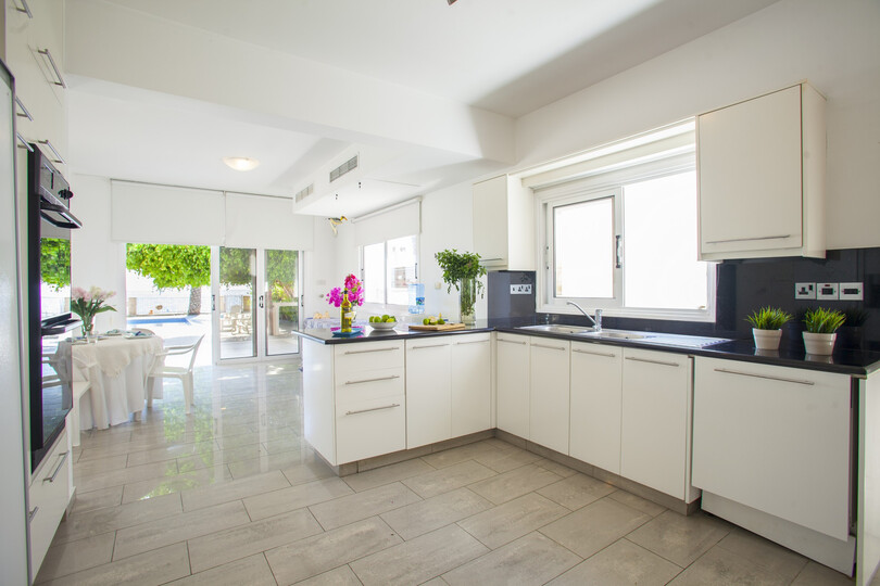 Imagine Your Family Renting This Luxury Beachfront Villa, Larnaca Villa 1399