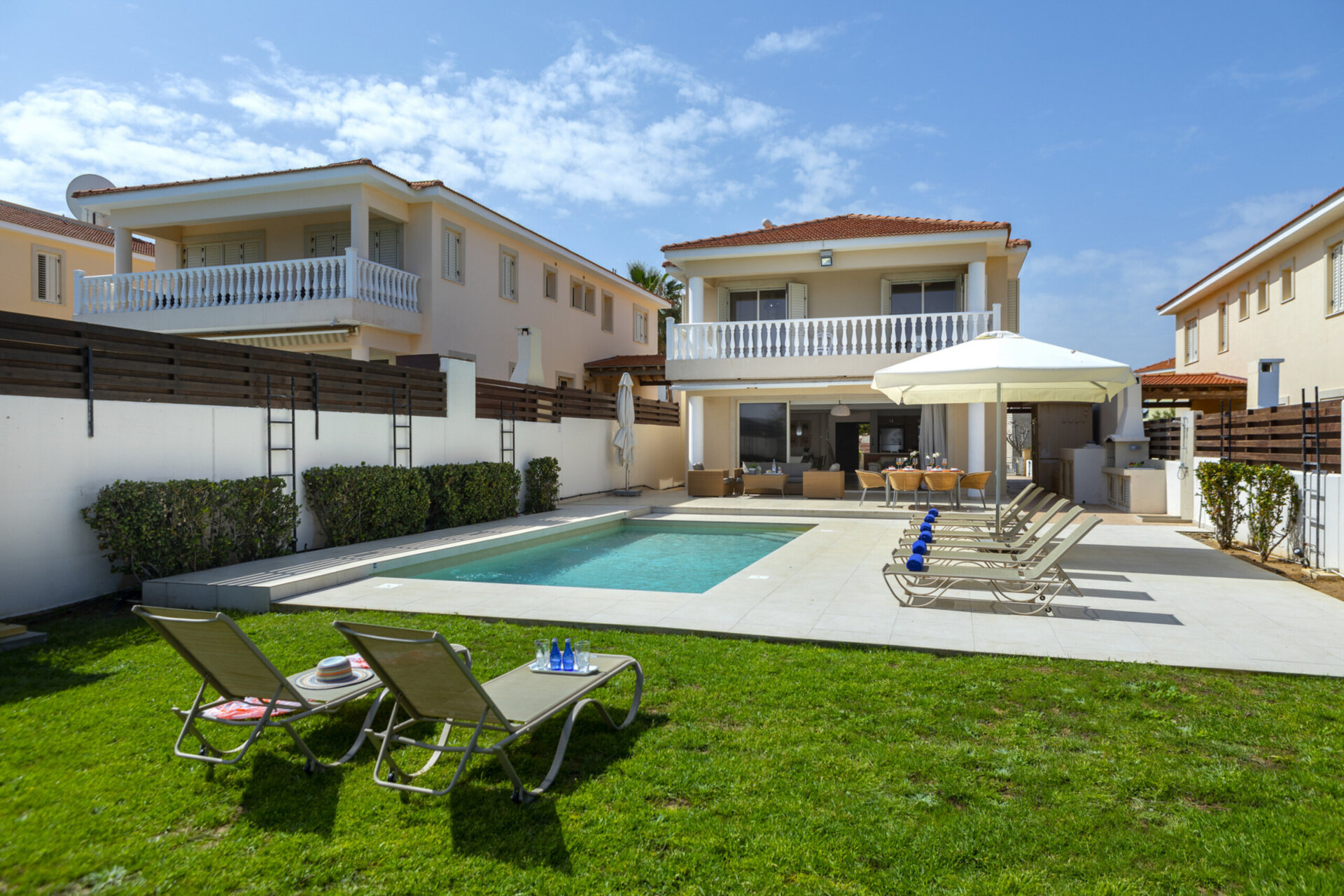 You and Your Family will Love this 5 Star Beachfront Villa, Protaras Villa 1536