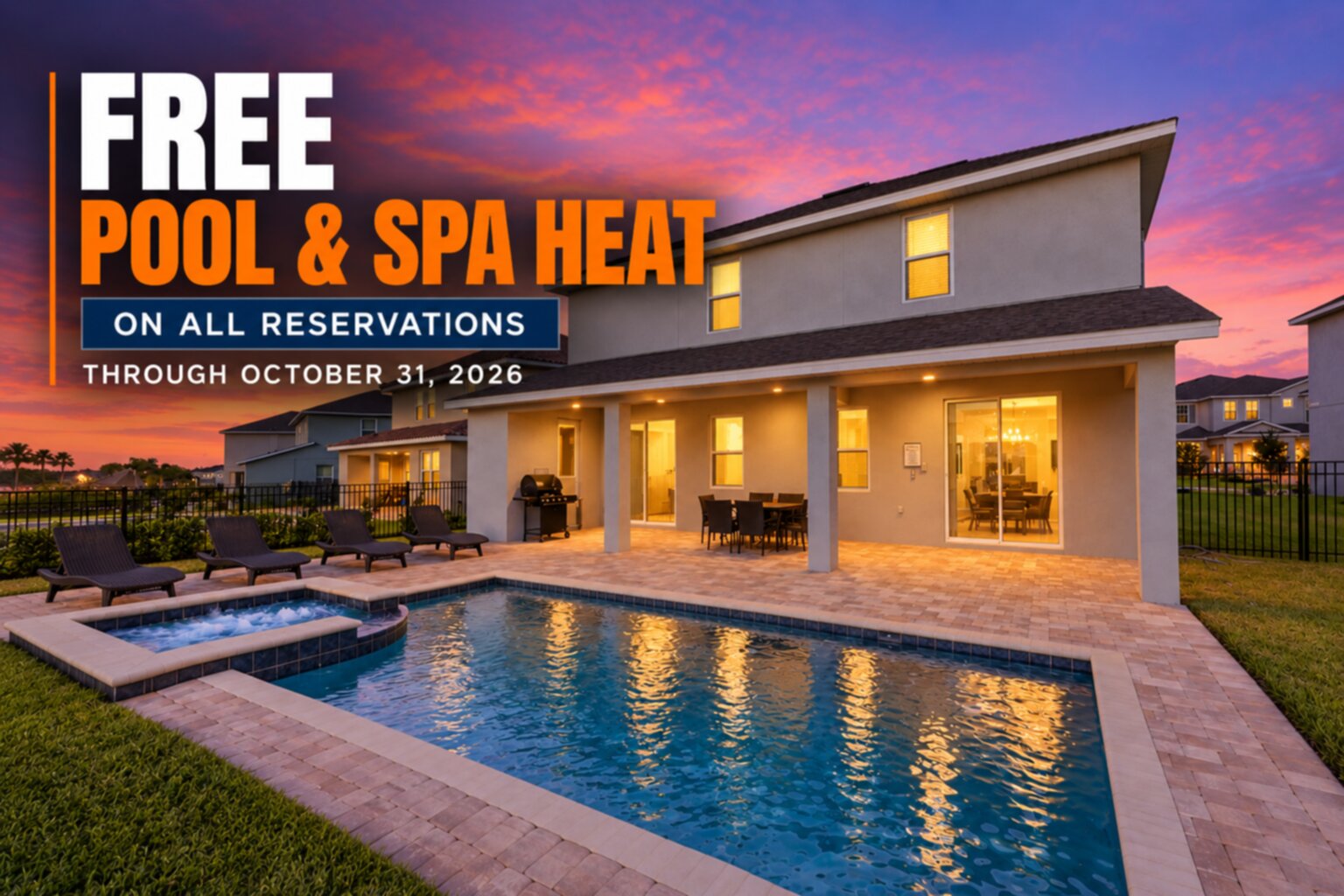 Perfect 9 Bedroom Villa on Encore Resort at Reunion, Orlando Villa 4407