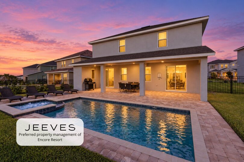 Perfect 9 Bedroom Villa on Encore Resort at Reunion, Orlando Villa 4407