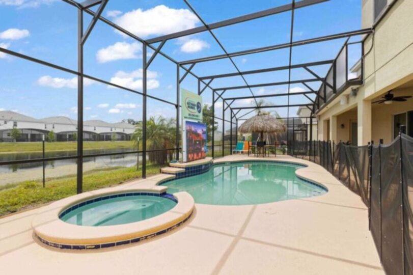 Exclusive Mansion with Large Private Pool on Veranda Palms,  Orlando Mansion 5378