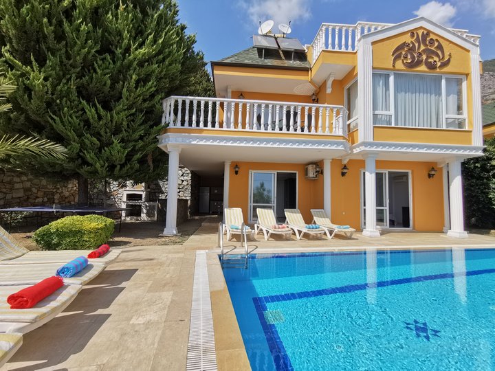 relax beside your private pool