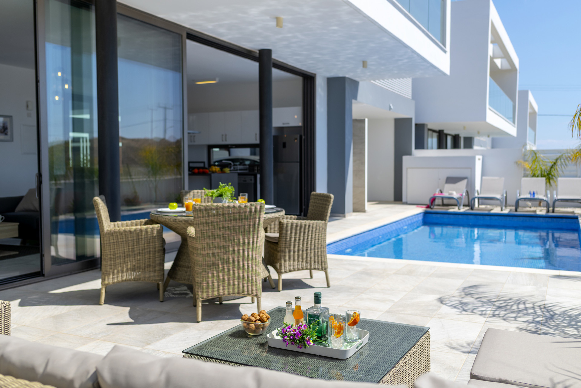 Luxury Modern 3 Bed Villa Near the Beach, Protaras Villa 1077