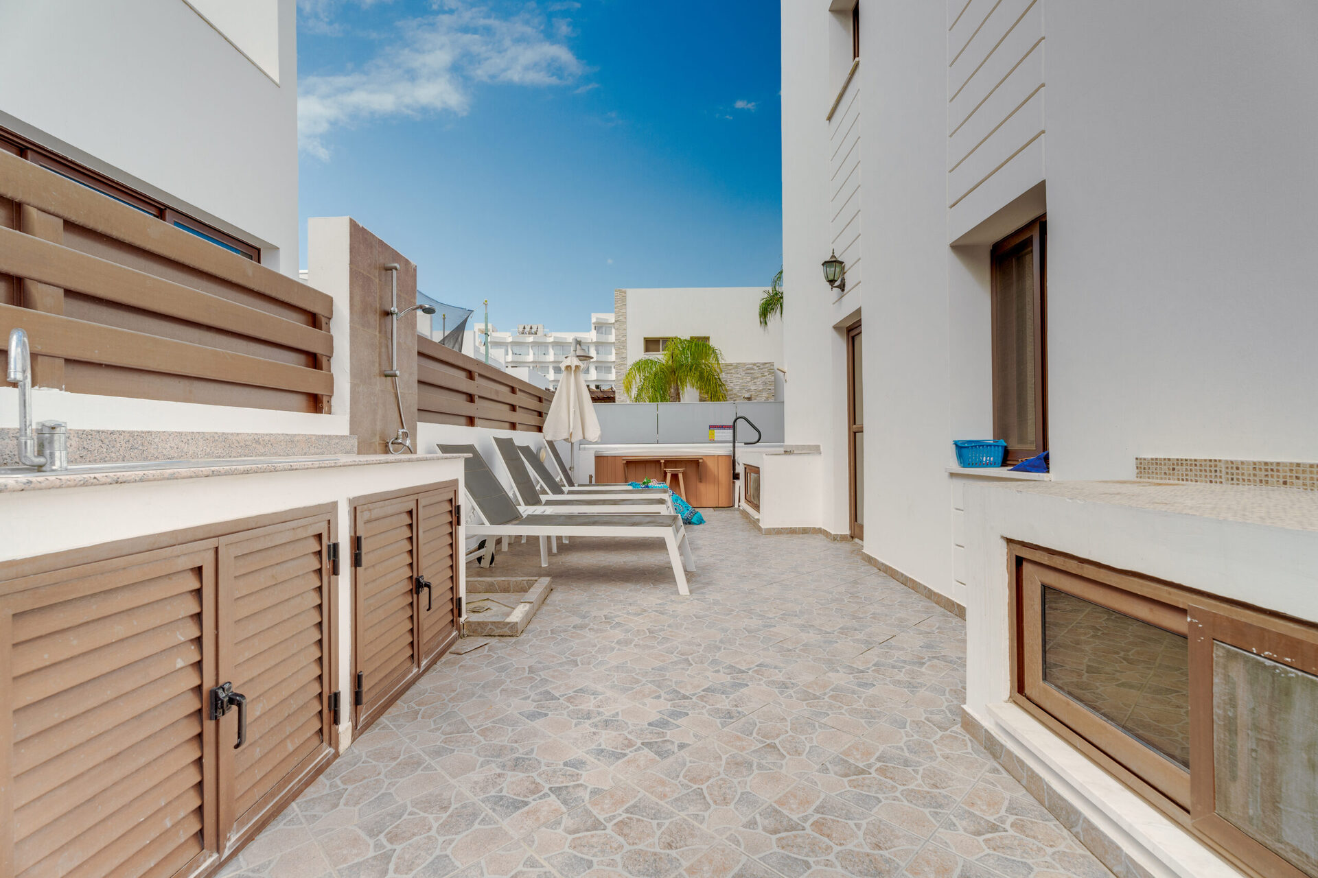 Splendid Villa with Sea view from Balcony in Protaras, Protaras Villa 1675