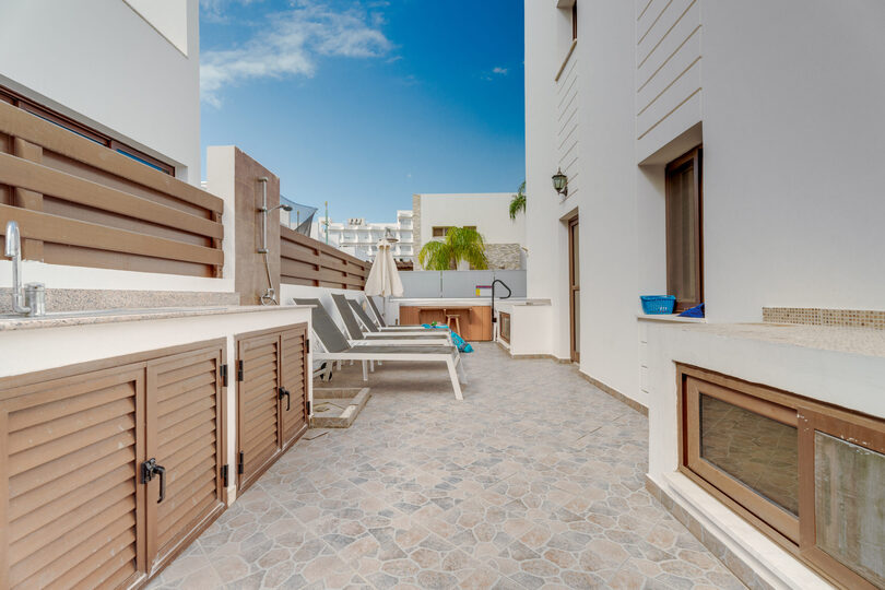 Splendid Villa with Sea view from Balcony in Protaras, Protaras Villa 1675