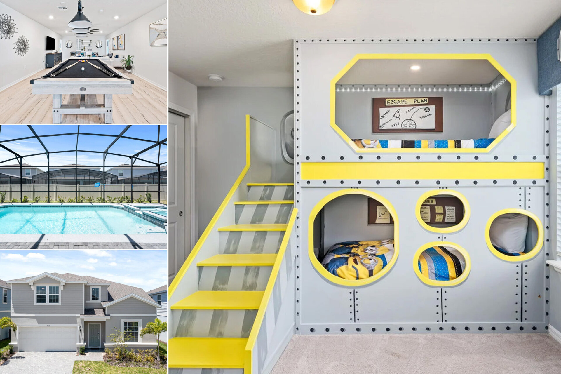 Luxury Contemporary Style Villa on Windsor Island Resort , Orlando Villa 5810