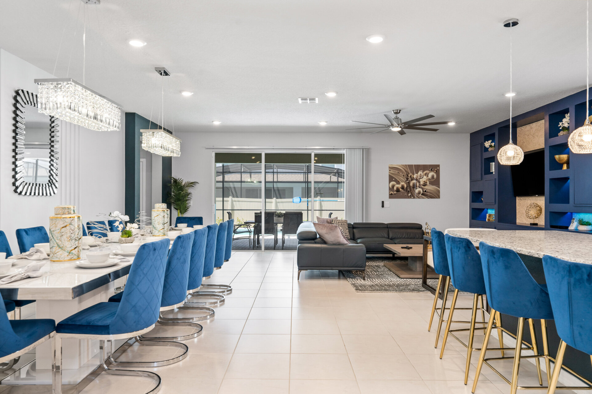 Luxury Contemporary Style Villa on Windsor Island Resort , Orlando Villa 5810
