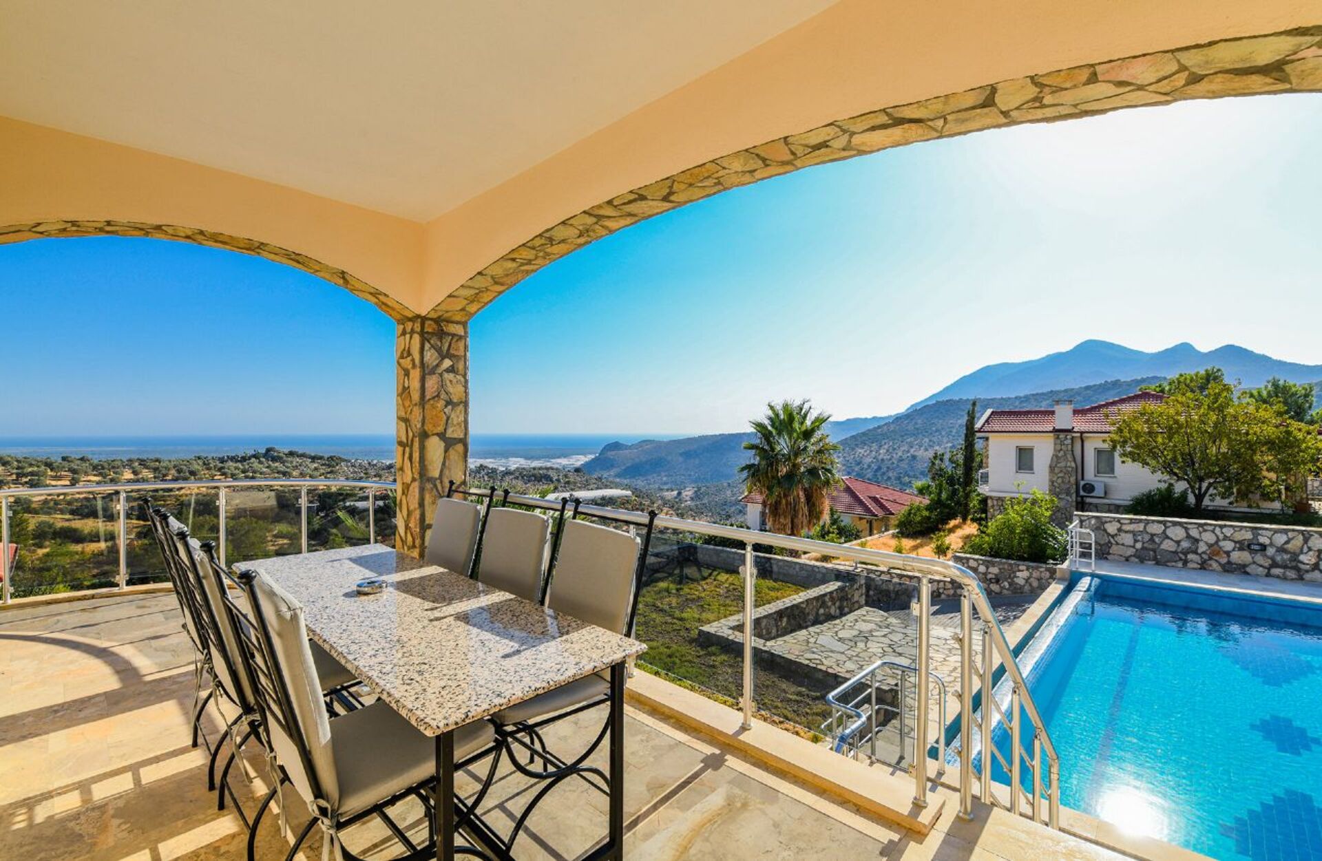 Exclusive 3  Bedroom Villa Overlooking Patara Beach, Fethiye Villa 1007