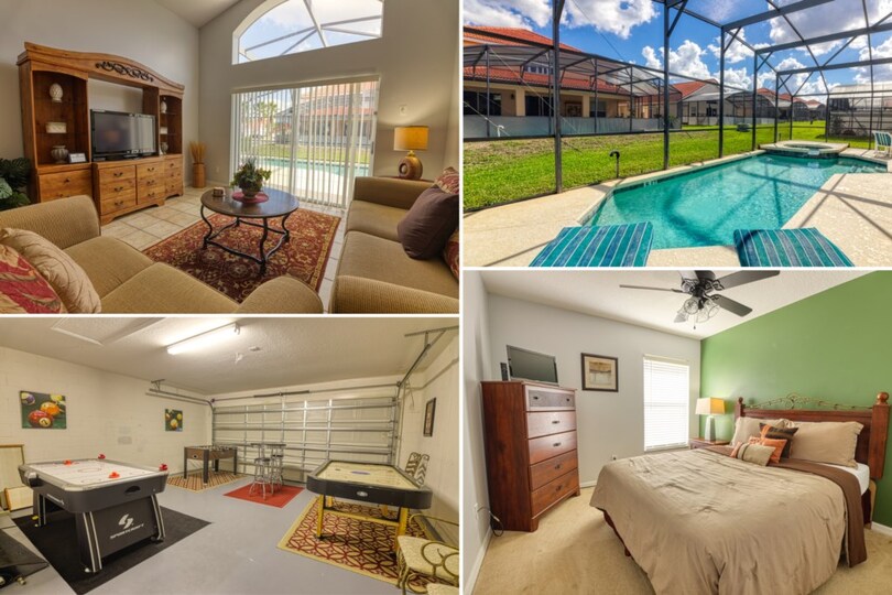 Luxury Villa with Fantastic Private Pool on The Abbey at West Haven, Florida Villa 6116