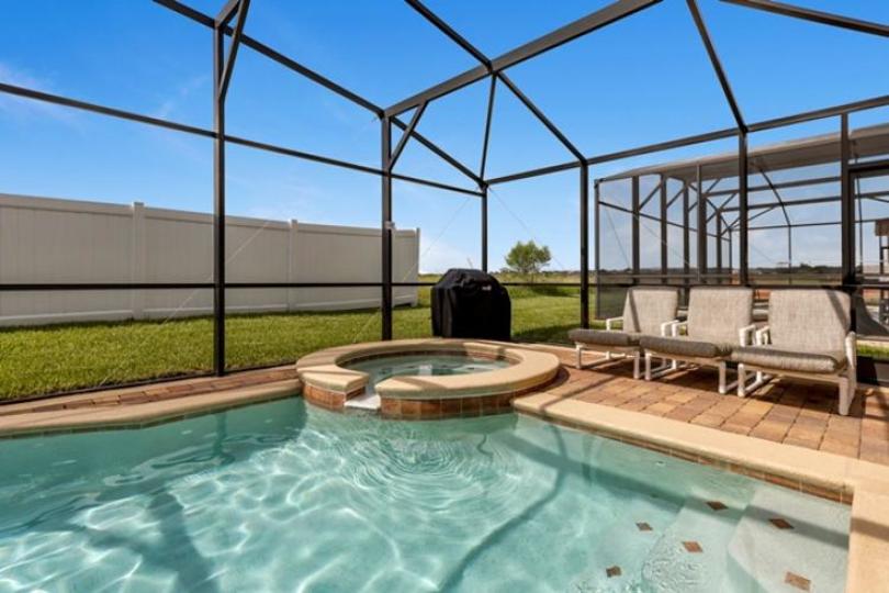 Luxury Villa with Fantastic Private Pool on The Abbey at West Haven, Florida Villa 6151