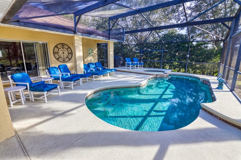 Luxury Villa with Fantastic Private Pool on The Abbey at West Haven, Florida Villa 6153