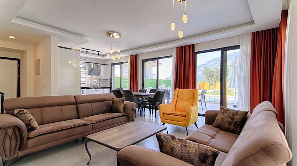 5 Star Villa with 4 Bedrooms, Fethiye Villa 1029