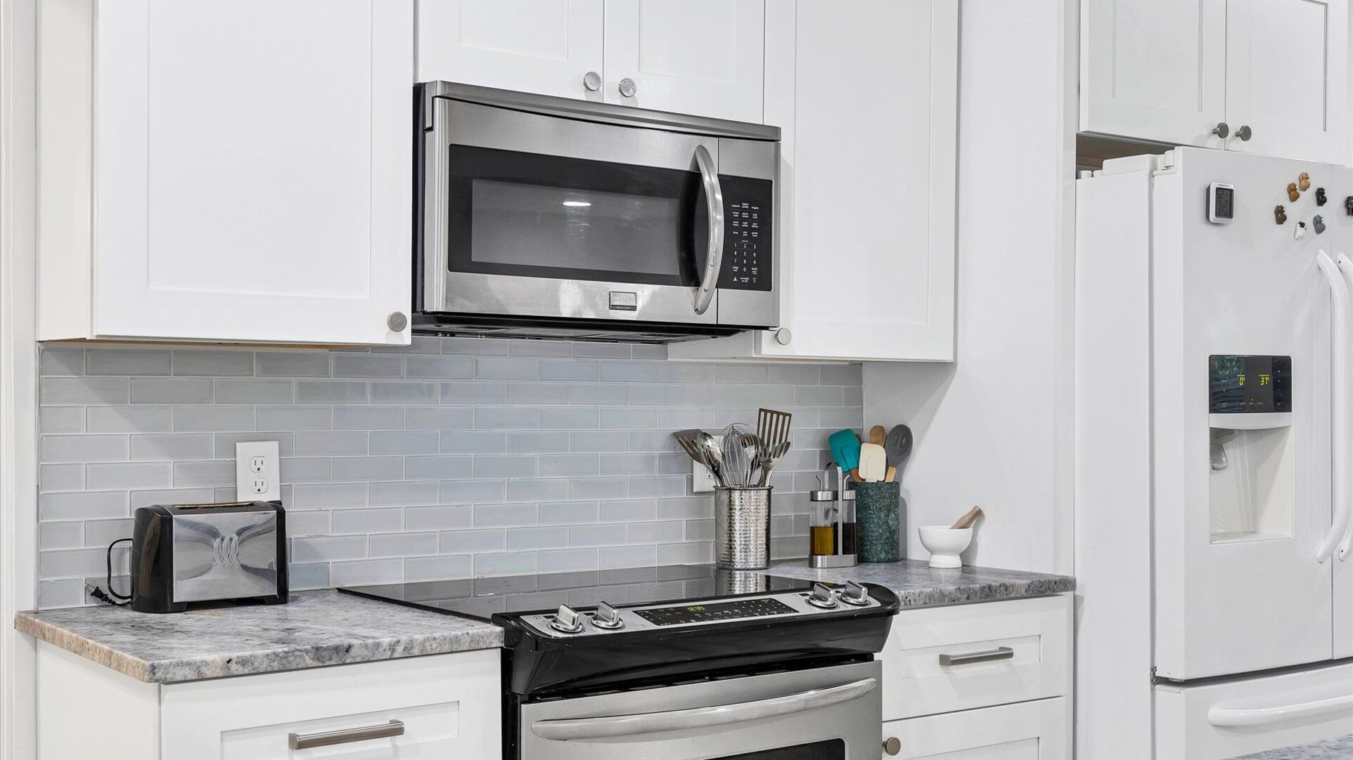 Stainless steel appliances