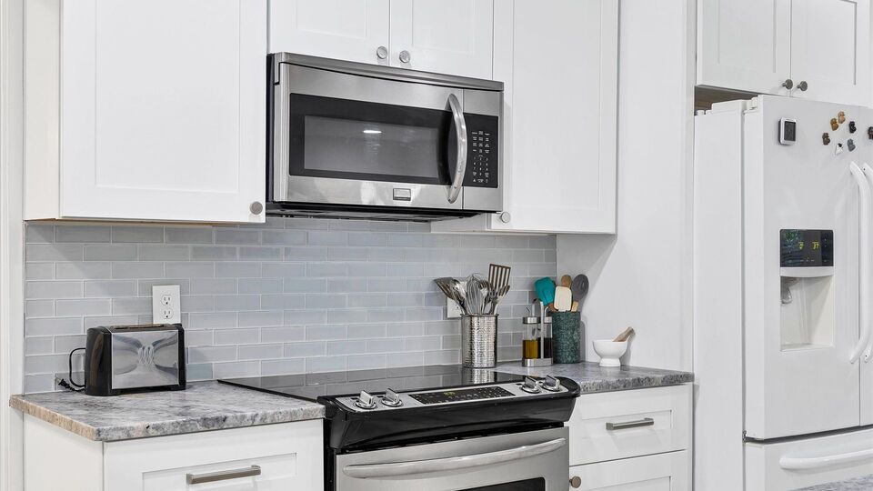 Stainless steel appliances