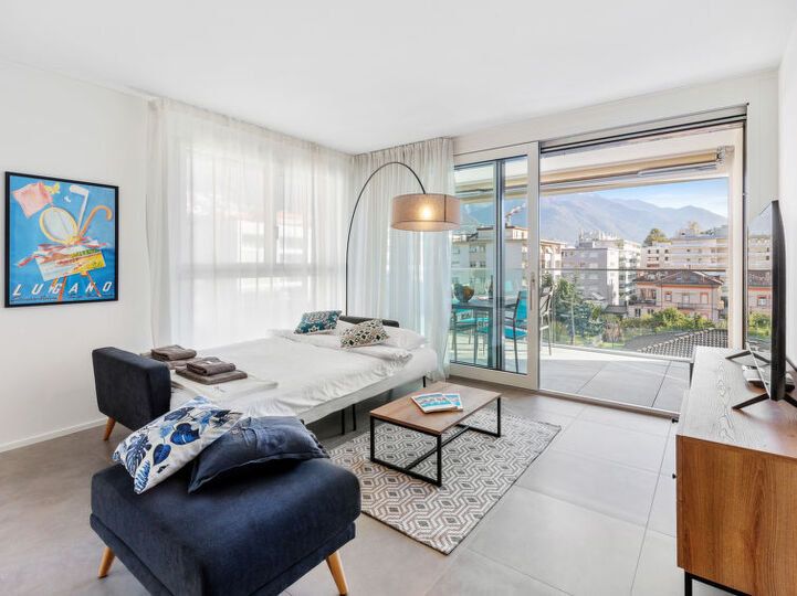 1BR Garden Villa Haven,1099, Locarno, Switzerland