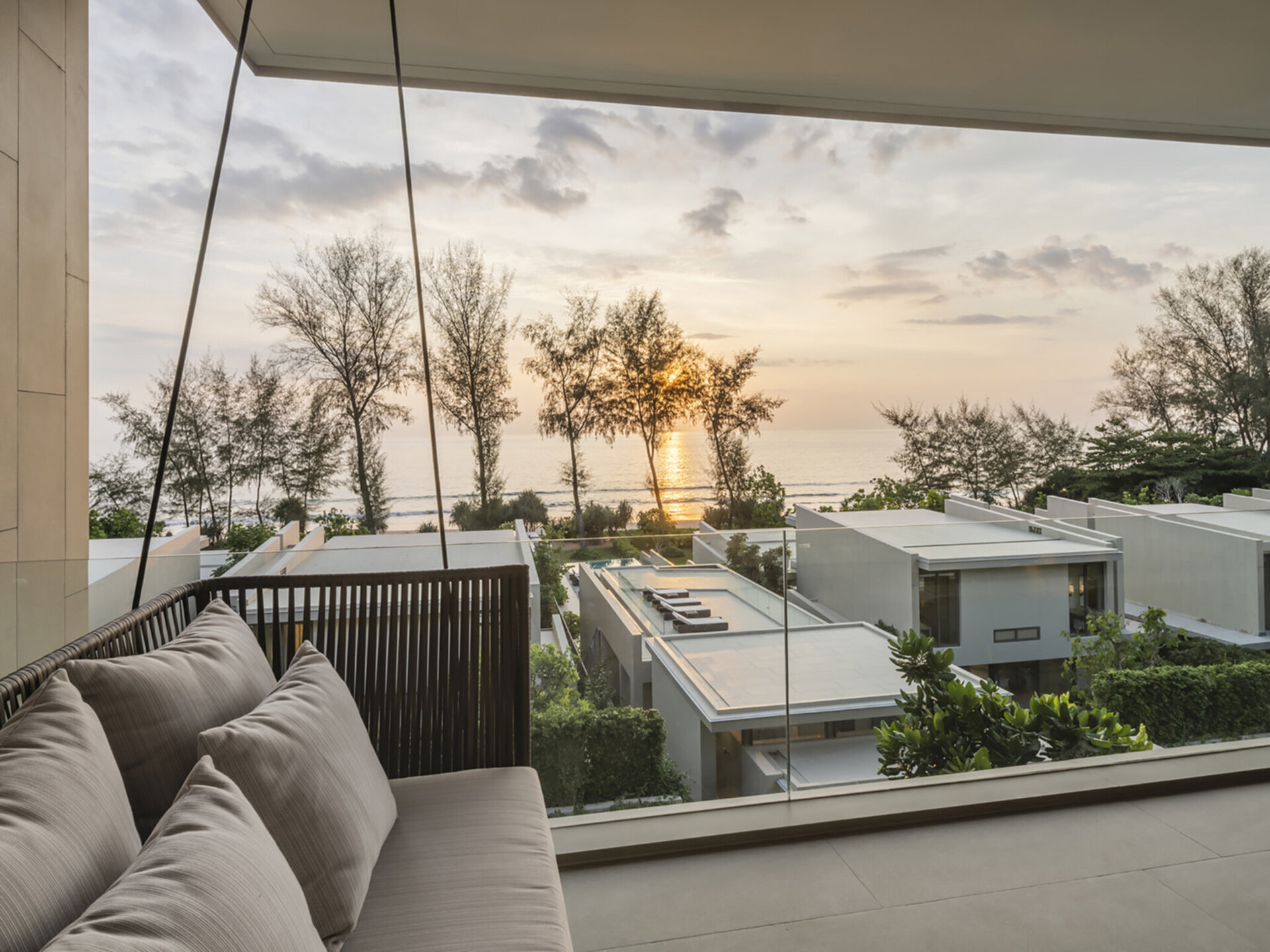 Veyla - Sea Villa - Sunset at the villa