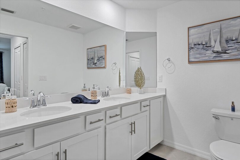 Ensuite includes walk-in shower and double vanities