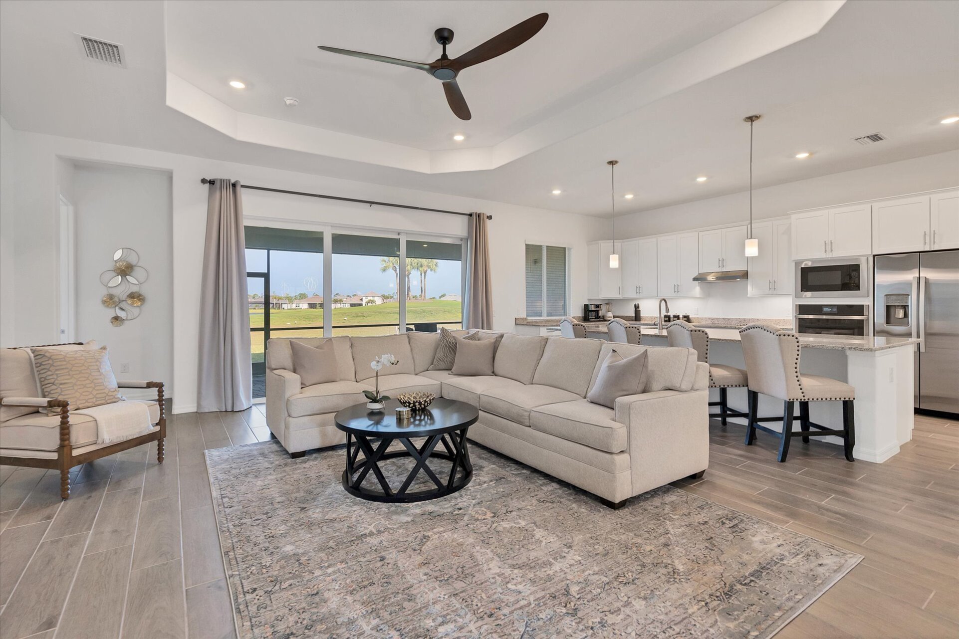 Beautiful, bright, open living space