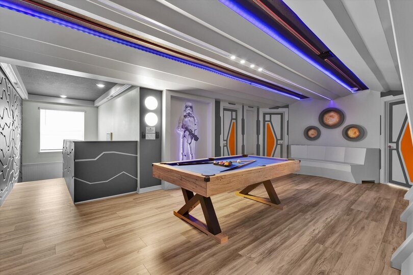 Game Room / Loft - Star Wars, Upstairs
Pool Table