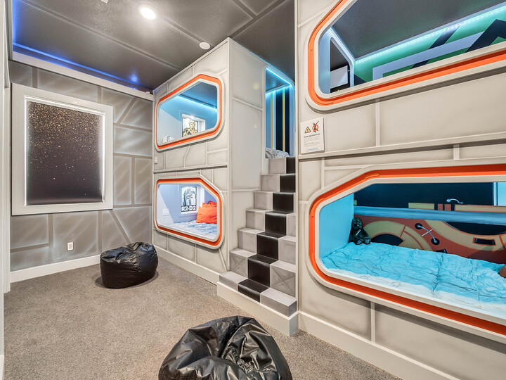 Fun bean bag seating