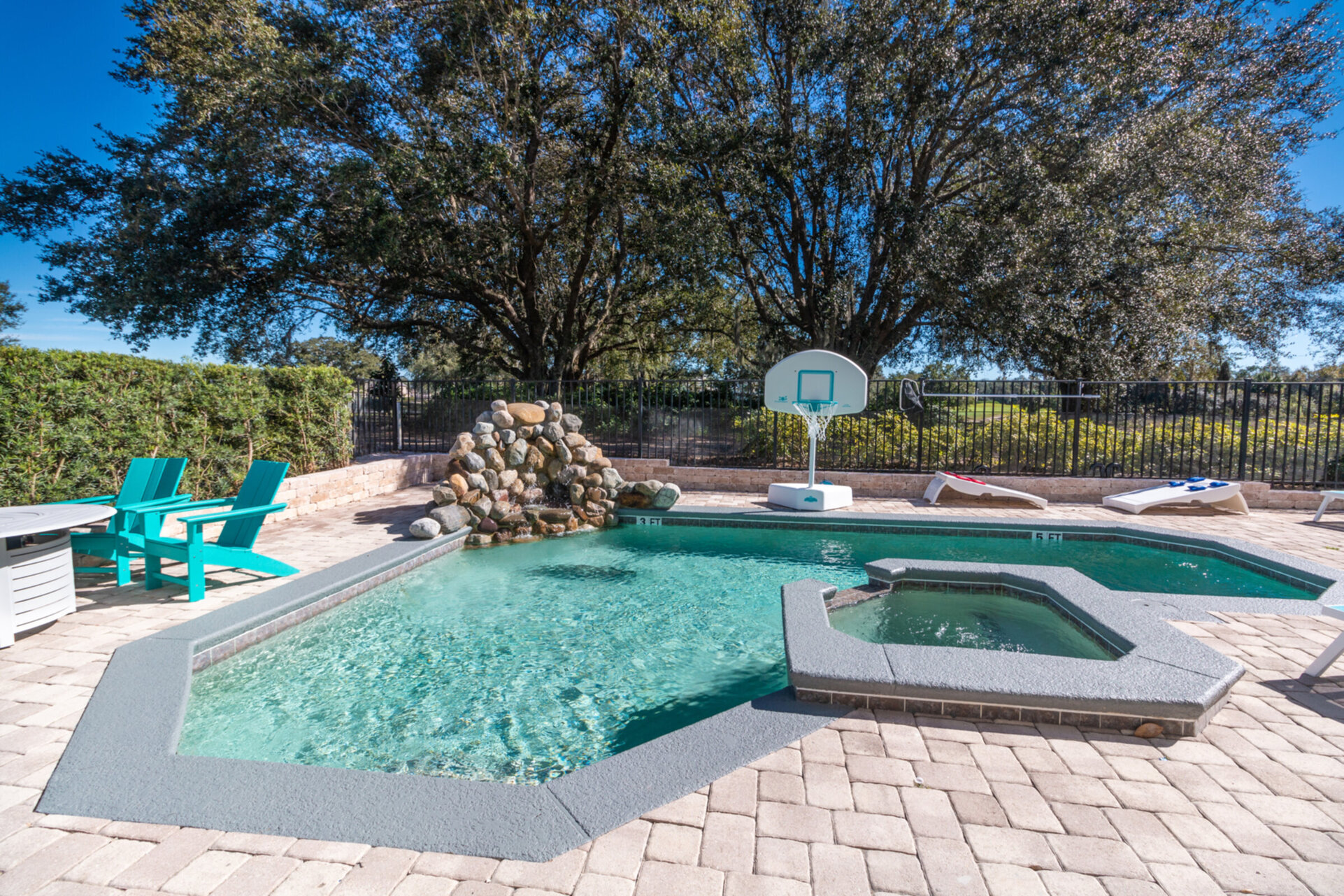 Sit by the pool and soak up the Florida sun