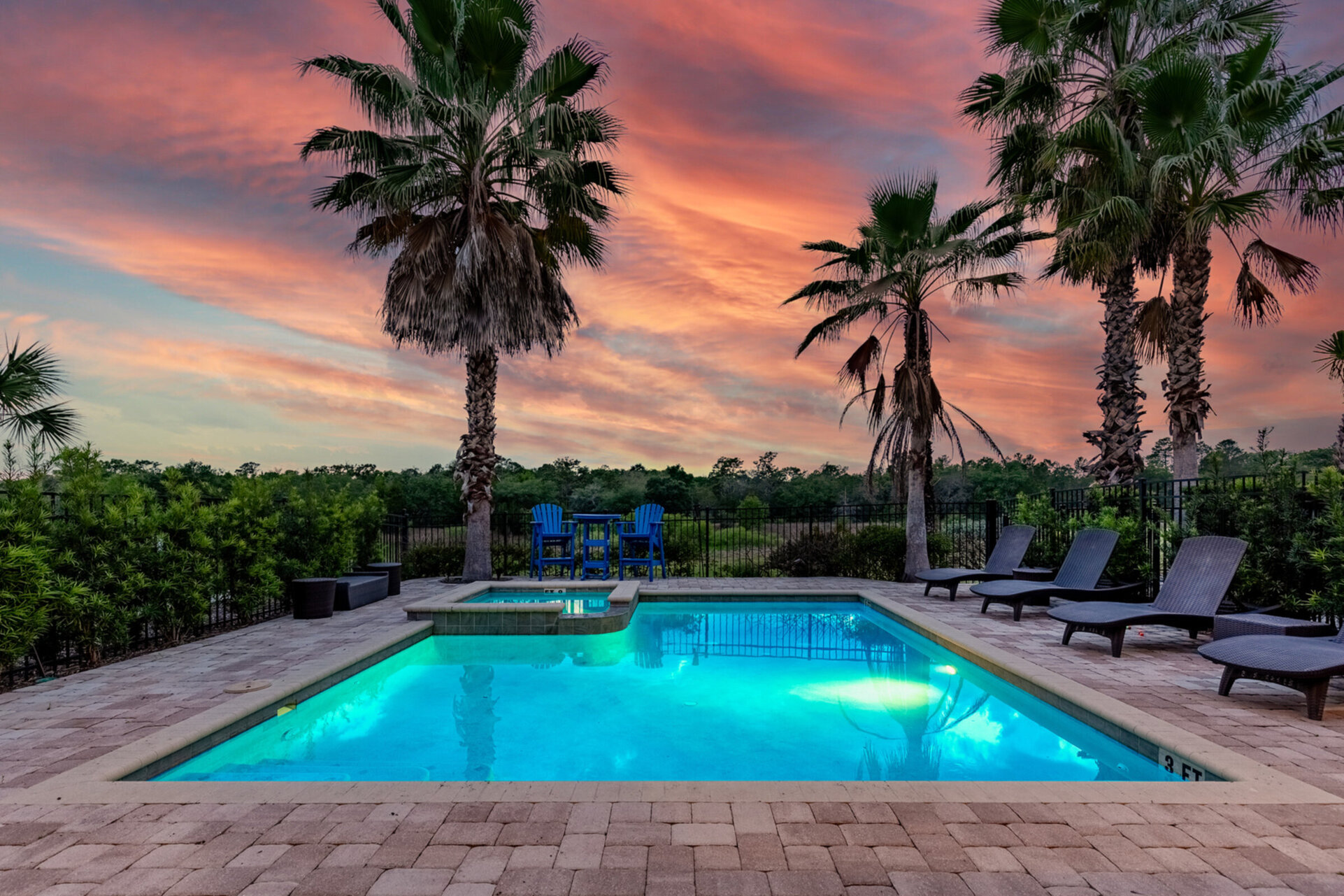 There`s nothing like having paradise right in your backyard