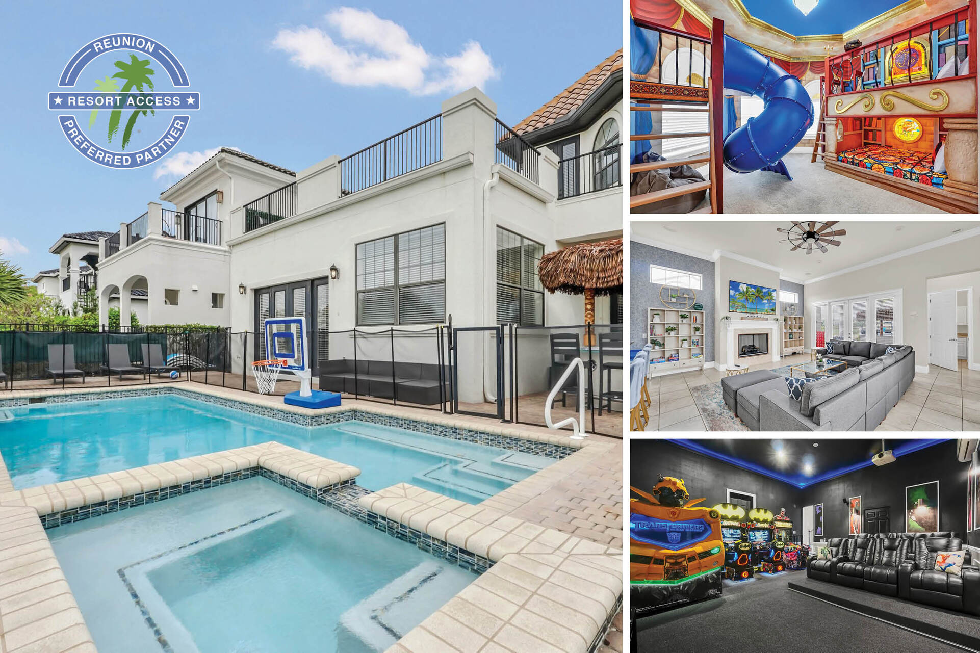 Welcome to Ultimate Family Getaway, a luxury 6 bedroom vacation villa rental located in Reunion Resort | PHOTOS TAKEN: December 2023