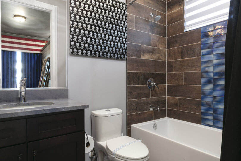 Ensuite bathroom fit for a pirate