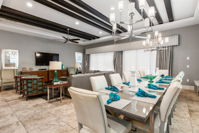 Bring the whole family together to laugh about the day's adventures over a home cooked meal