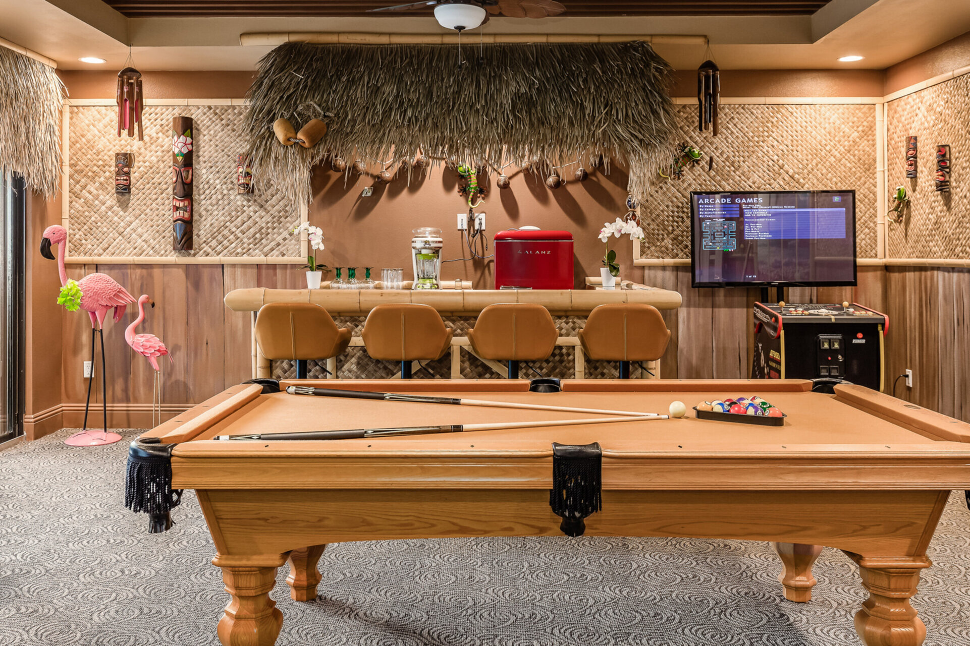 Play a round of pool