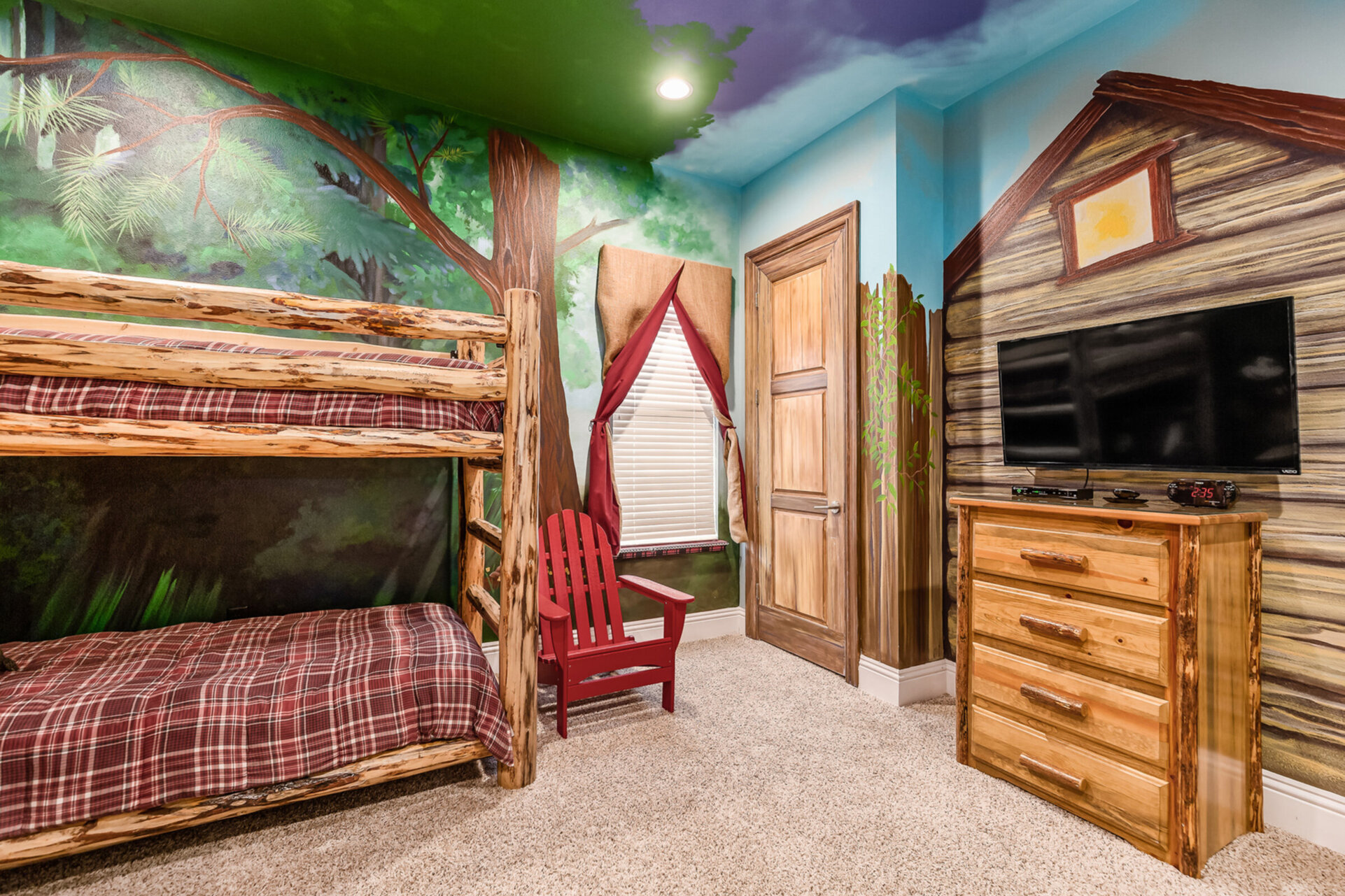 Custom bunk beds just for them