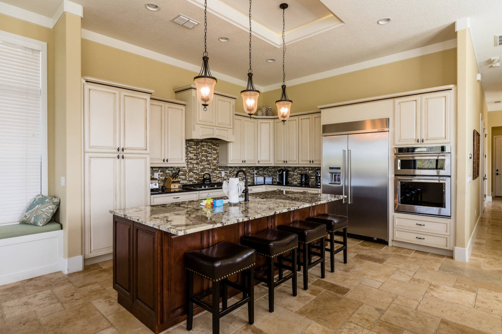Prepare delicious meals in the beautifully designed fully equipped kitchen