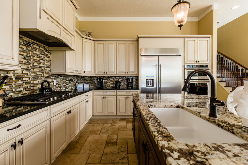 The chefs of the home will love this kitchen with stainless steel appliances