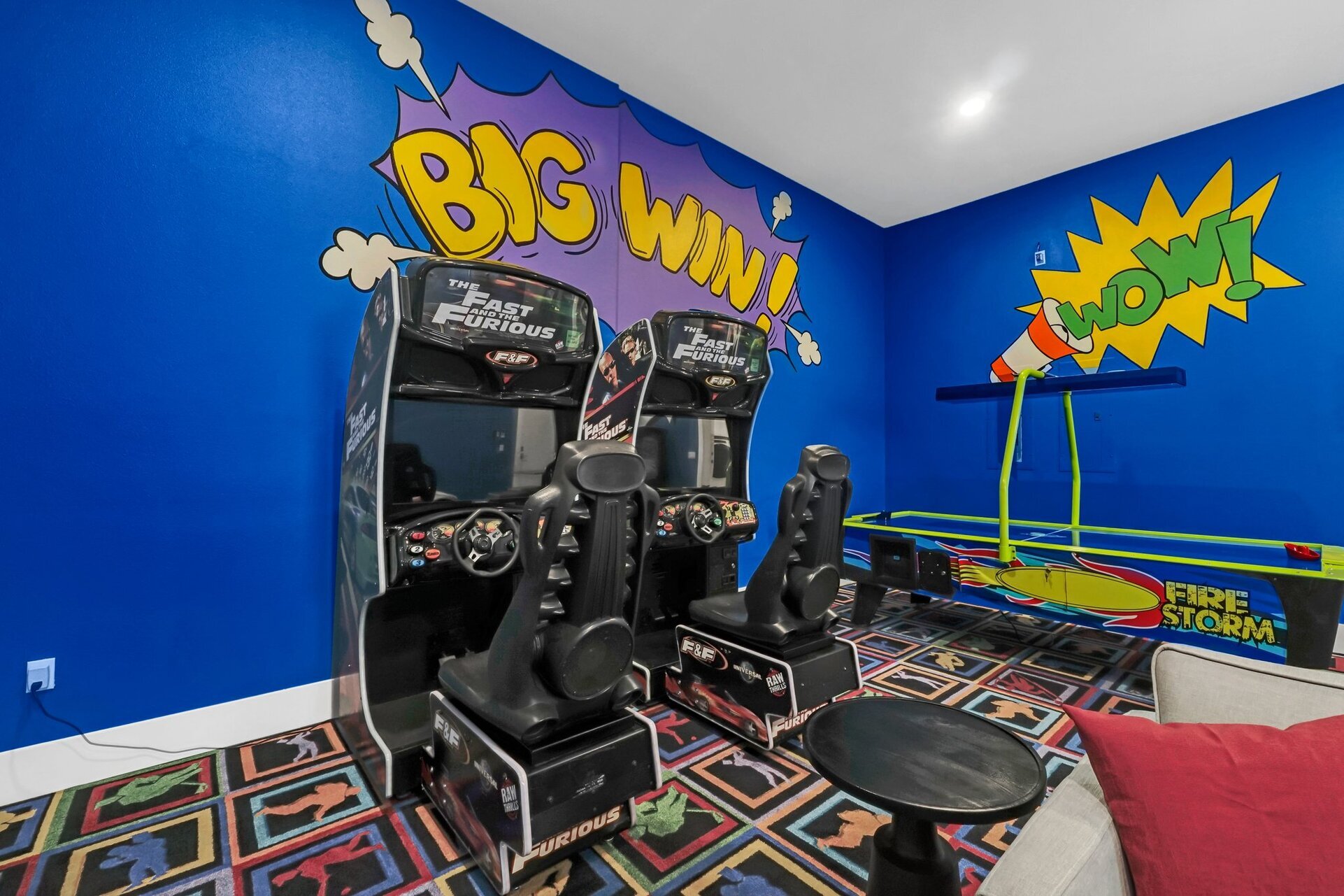 Rev up the fun in our game room!