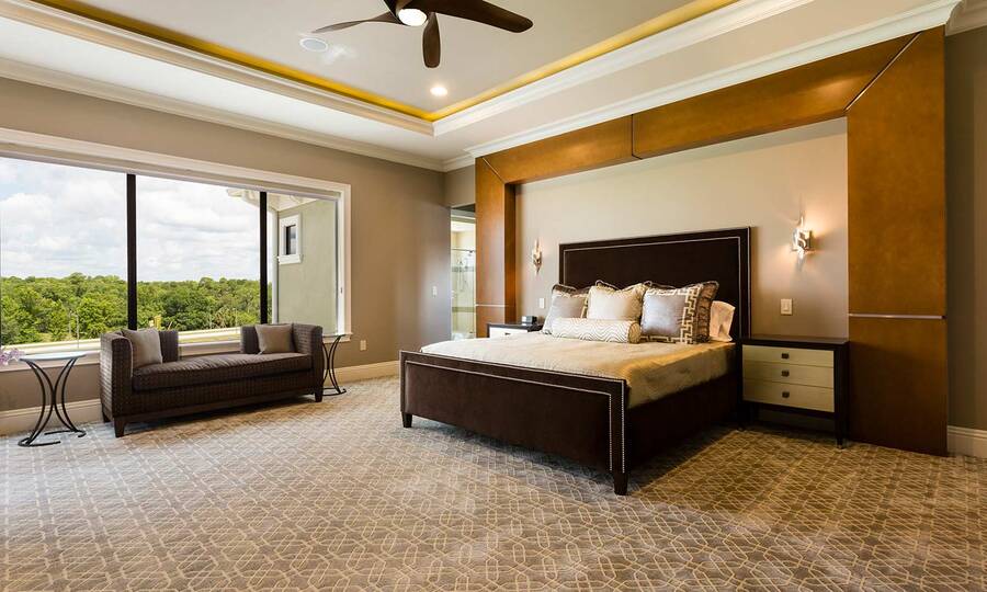 Unwind in luxury with this sumptuous King bed, designed to provide unparalleled comfort and a restful night's sleep