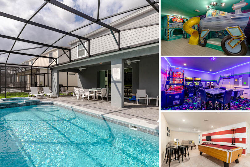 Luxurious Orlando Villa with 7 Bedrooms,6666, Davenport, United States
