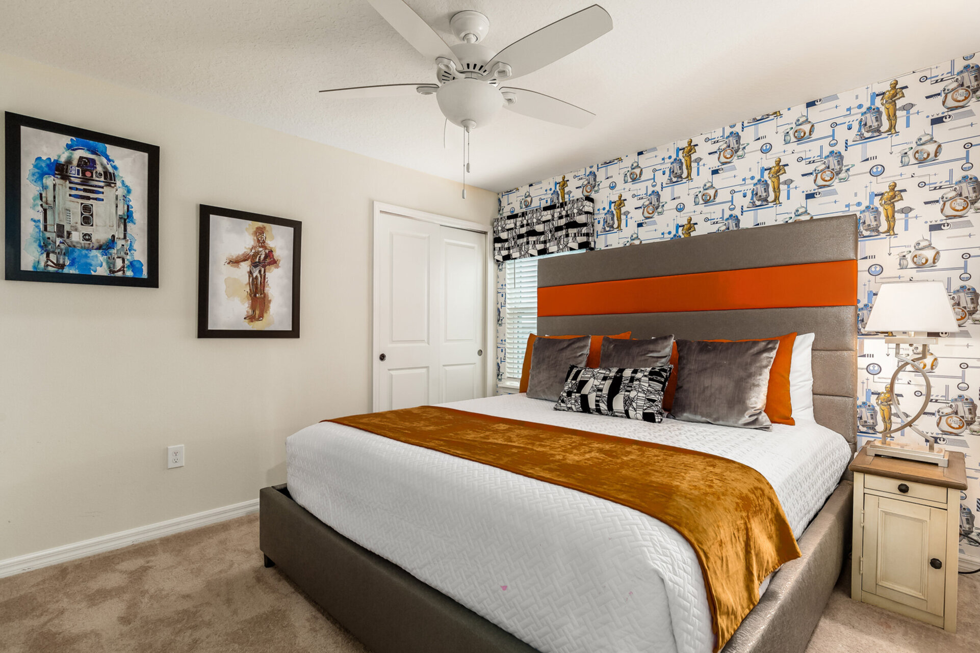 Travel to a galaxy not so far away in this "out of this world" bedroom